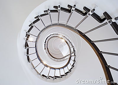 Spiral Stairs Stock Photo