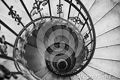 Spiral Stairs Stock Photo