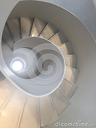 Spiral stairs Stock Photo