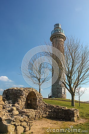 Spire of Lloyds. Kells. county Meath. Ireland Stock Photo