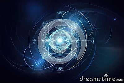 Spiritual Energy. Energy is what makes up the Universe. Energy different vibrational frequencies Stock Photo
