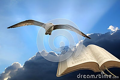 Spiritual freedom Stock Photo