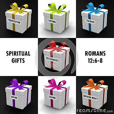 Spiritual Gifts Stock Photo