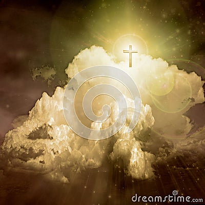 Spiritual Light Stock Photo