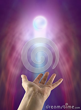 Spiritual Orb Stock Photo