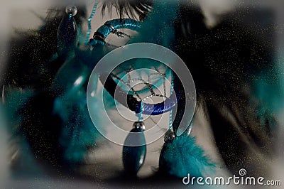 Spiritualist Dream Catcher Stock Photo