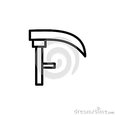 spit icon. Element of autumn icon for mobile concept and web apps. Thin line spit icon can be used for web and mobile Stock Photo