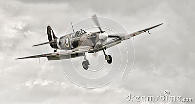 Spitfire Vb Editorial Stock Photo