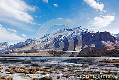 Spiti Valley Stock Photo