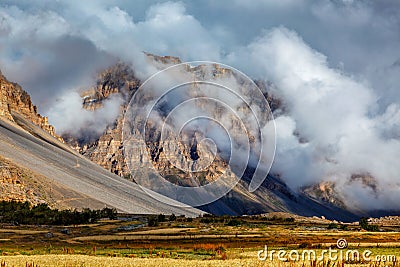 Spiti Valley, Himachal Pradesh, India Stock Photo