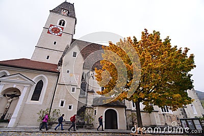 Low angle shot of church Editorial Stock Photo