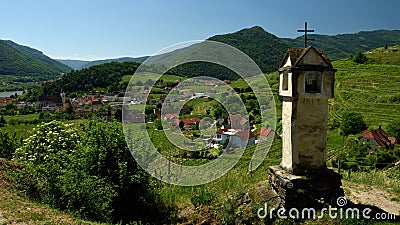 Spitz an der Donau, Wachau, Austria Stock Photo