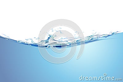 Splash of water Vector Illustration