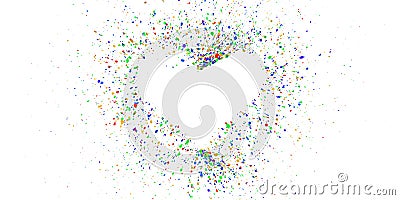 splatter effect of symbol sign with pride color Vector Illustration