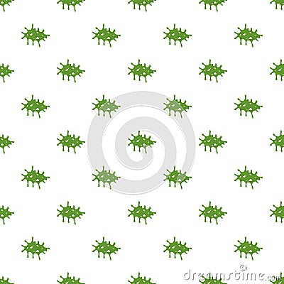 Splattered mucus isolated on white background Vector Illustration