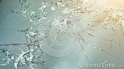 Split broken LCD screen display background, texture Stock Photo