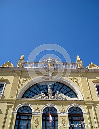 Split National theatre Stock Photo