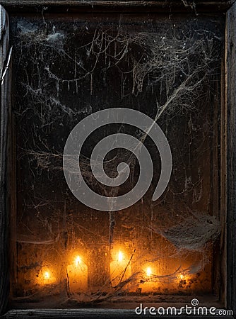 Spooky Halloween background Stock Photo