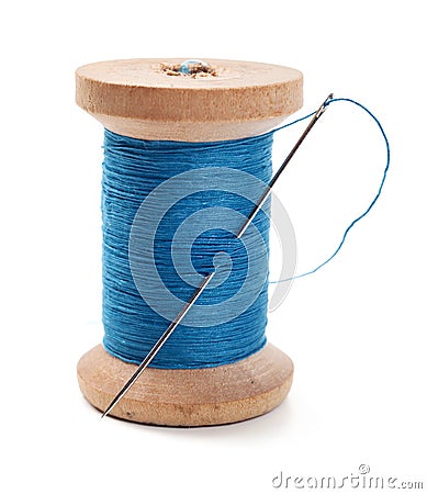 Spool of thread Stock Photo