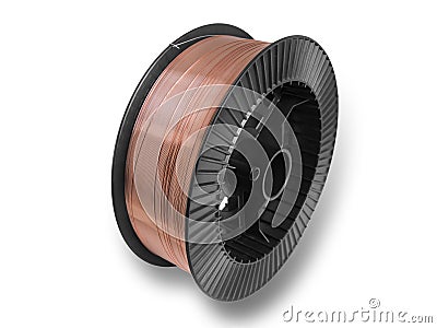 spool on a white background Stock Photo