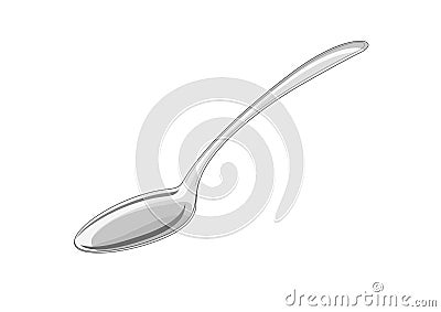 Spoon Vector Illustration