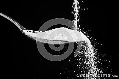 Spoon full of sugar Stock Photo