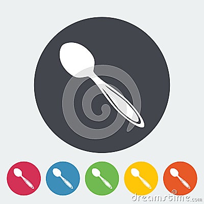 Spoon icon Vector Illustration