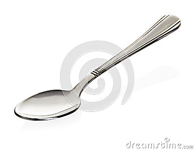 Spoon isolated on white Stock Photo