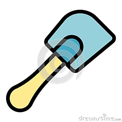 Spoon spatula icon vector flat Stock Photo