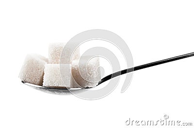 Spoon of sugar Stock Photo