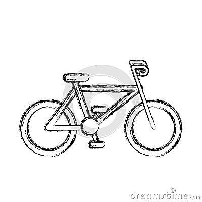 Sport bicycle vehicle Vector Illustration