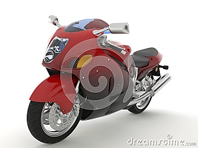 Sport bike Stock Photo