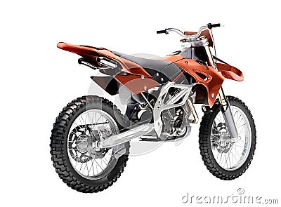 Sport bike enduro Stock Photo