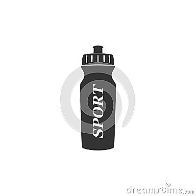 Sport bottle icon in simple design. Vector illustration Vector Illustration