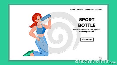 sport bottle vector Vector Illustration