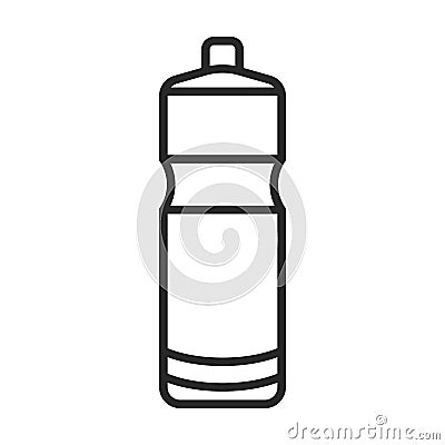 Sport bottle for water icon Stock Photo