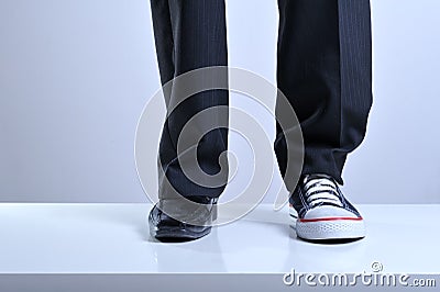 Sport or business Stock Photo