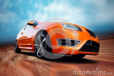 Sport car Stock Photo