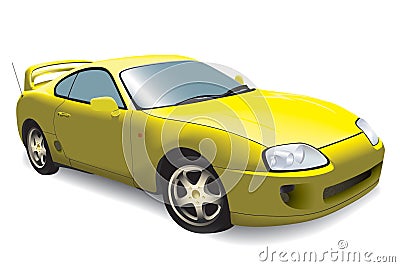 Sport car Vector Illustration