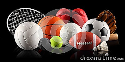 Sport equipment 2 Stock Photo