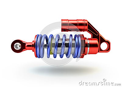 Sport Gas shock absorbers Stock Photo