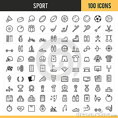 Sport icon. Vector illustration. Vector Illustration