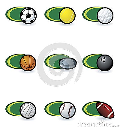 Sport Icons Vector Illustration