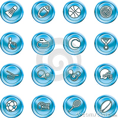 Sport icons Vector Illustration