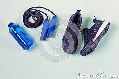 Sport items Stock Photo