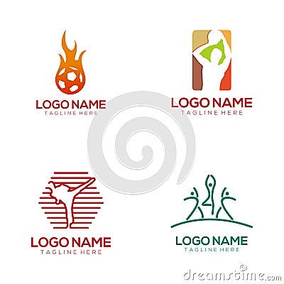Sport logo design and icon Vector Illustration
