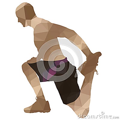 sport man Vector Illustration