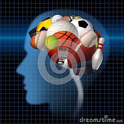 Sport Psychology Stock Photo