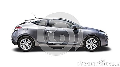 Renault Megane coupe Editorial Stock Photo