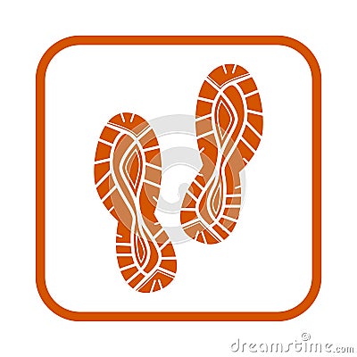 Sport shoe icon Vector Illustration